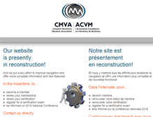 Tablet Screenshot of cmva.com